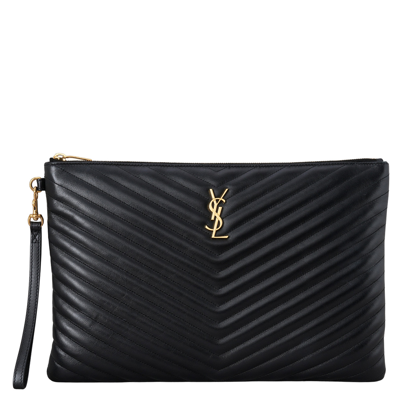 YVES SAINT LAURENT(USED)생로랑 440222 모노그램 클러치 라지
